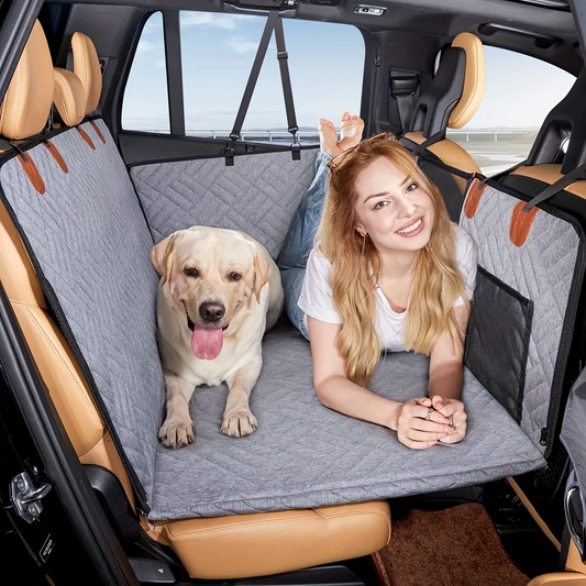 Hard Bottom Car Seat Cover for Dogs